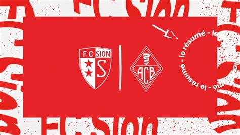 fc sion calendrier